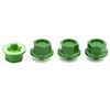 50pcs Wheel Rim Lip Rivets Nuts (Green)