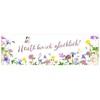 Interluxe Metal Sign with German Text "Heute bin ich Glück"
