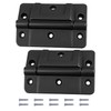 QNHEAY 2-Pack Black Cooler Oversized Mechanical Hinges Fit for Igloo