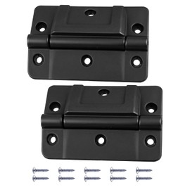 QNHEAY 2-Pack Black Cooler Oversized Mechanical Hinges Fit for Igloo 150-165 QT Coolers Including 2 Hinges and 12 Stainless Steel Screws