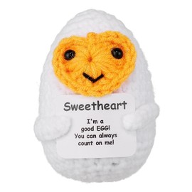 Letken Inspirational Gifts for Women Positive Egg Valentines Day Gifts for Him Her, Gifts for Birthday Christmas Easter (Positive Egg)