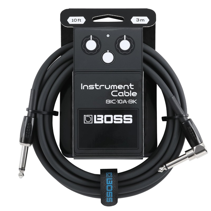 BOSS Serie BIC-10A | Cable para instrumentos | Conectores rectos
