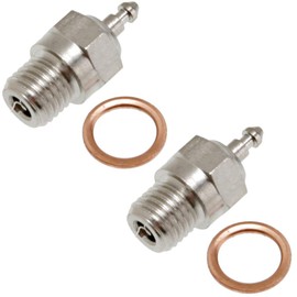 Traxxas Nitro Rustler 2.5 TWO SUPER DUTY, LONG, MEDIUM GLOW PLUGS & WASHERS