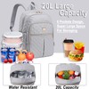 Weitars Lunch Backpack for Women,20L Backpacks Cooler Insulated,Back Pack Lunch