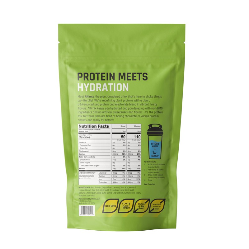 Altimix Altimix Protein + Electrolyte Drink Mix | Lemon Lime