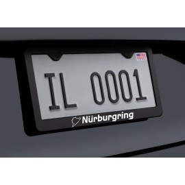 RED COBRA Nurburgring Racing High Quality Metal License Plate Frame
