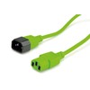 ROLINE Apparatus Connection Cable IEC 320 C14 - C13 Green