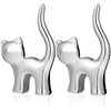 BESTOYARD Cat Ring Holder Ring Holder Ring Display Stand Cat