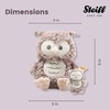 Steiff 241840 Ollie Owl Music Box 21, Brown