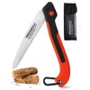 Prepared4X Folding Saw - 8.5" Camping Saw for wood cutting