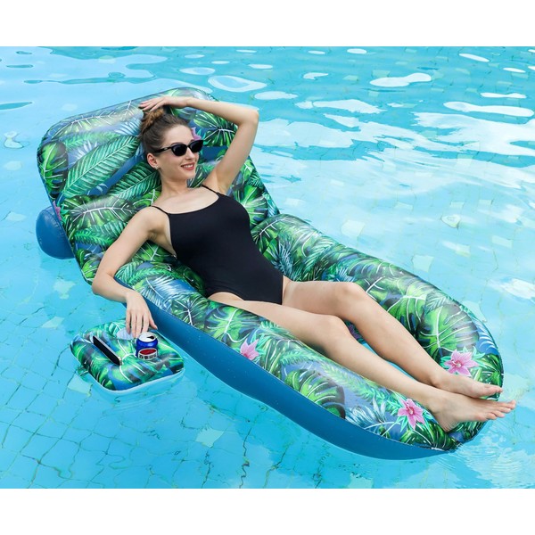 FindUWill Pool Floats Adult - Inflatable Large Pool Float Chair