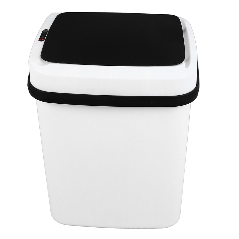 Smart Trash Can Large Capacity LED Light Automatic Motion Sensor