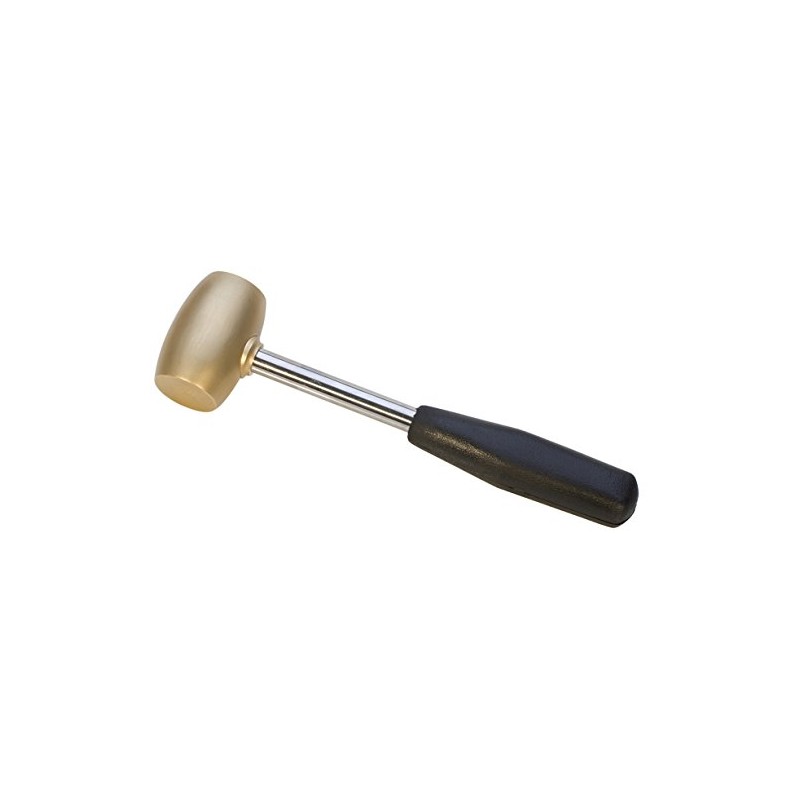 2 Lb Brass Mallet For Stamping Texturing Forming Hammer Jewelry