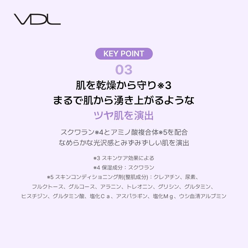VDL Perfecting Silky Fit Cover Cushion Foundation V03