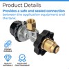 F237314 Propane Heater Regulator Compatible with Mr. Heater Tank Top