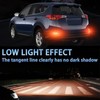 PGTOPONE Upgrade LED Rear Bumper Reflectors Light Fog Brake Tail