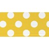 Unique Party 37474 - 18cm Yellow Polka Dot Party Plates,