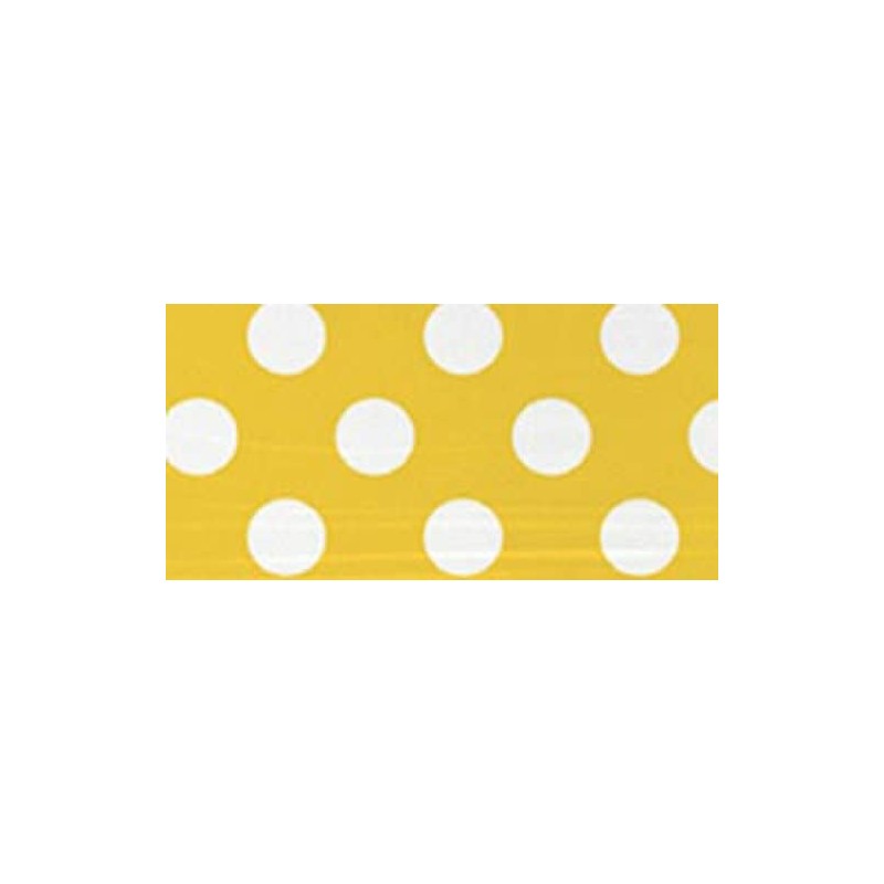 Unique Party 37474 - 18cm Yellow Polka Dot Party Plates,