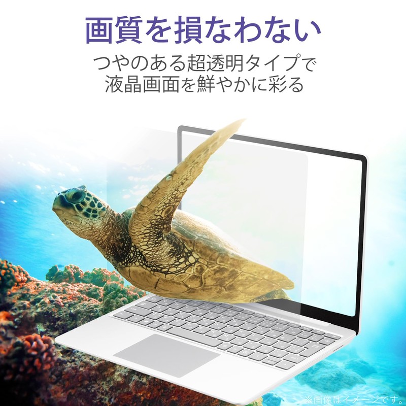 Elecom EFWMBA1322FLTG Screen Protector for MacBook Air 13.6" M4 2025/M3