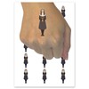Nun Sister Religious Woman Christianity Temporary Tattoo Water Resistant Fake