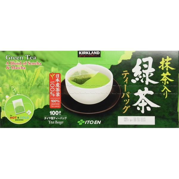 Kirkland Ito En Matcha Blend Japanese Green Tea-200 ct 1.5g tea bags