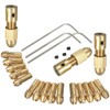 Bestgle Mini Collet Chucks 3 Sets 3.17mm Bit Collet with