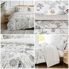 Southshore Fine Living, Inc. Floral Duvet Cover, Queen Size/Full Size