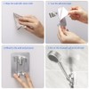 Strong Adhesive Shower Head Holder CACASO Adjustable Shower Wand Holder,Handheld