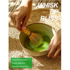 TeeLux Vanilla Matcha Green Tea Powder, First Harvest Premium Matcha + Delicate Vanilla Powder, Flavorful & Aromatic, Hot or Iced Tea, 3.5oz