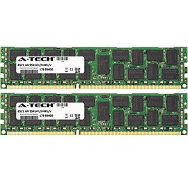 32GB KIT (2 x 16GB) for HP-Compaq Z Workstation Series Z620 Workstation. DIMM DDR3 ECC Registered PC3-10600R 1333MHz Single Rank Server Ram Memory. Genuine A-Tech Brand.