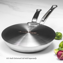 Thomas Keller Insignia by Hestan - 8.5'' Stainless Steel Frying Pan, Induction Cooktop Compatible