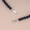 GAVU Men's Crystal Necklaces, Onyx