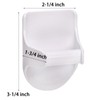 TOPZEA 10 Pack Spray Bottle Holder Wall Mount, Adhesive Hooks