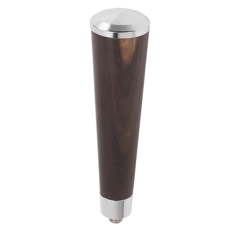 Coffee Portafilter Handle M10 Thread Black Rosewood Ergonomically Smoothly Wooden