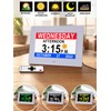 MASSII Upgraded Loud Voice Talking Digital Clock with Time Date,