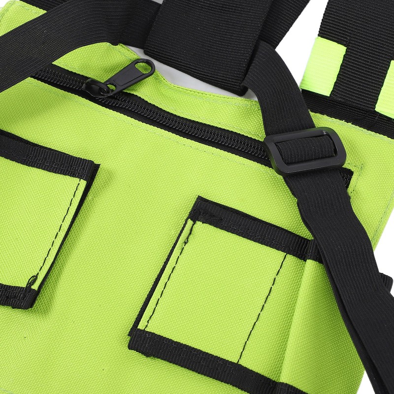 Multifunctional Nylon Waterproof Chest Bag Reflective Safety Tooling Vest for