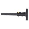 Woodworking Scriber Measuring Tool T Square Ruler Carpentry Multifunctional Aluminum