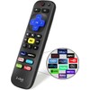 1-Clicktech Remote for Roku TVs and Players Express Premiere Ultra