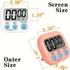 Universal Digita Countdown Timer, Multi Mode Alerts and Foldable lBase