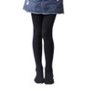 EVERSWE Girls Semi Opaque Footed Tights, Microfiber Tights (8-10, Black)