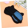 Baluue 2pcs Cat Eye Mask Breathable Cotton Eyeshade for Sleeping