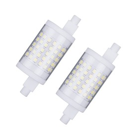 Familite R7S LED Bulb 78MM, 10W Dimmable J78 Flood Light, 100W Halogen T3 Replacement, Cool White 6000K, Pack of 2