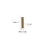 QUARKZMAN Pack of 12 Fully Threaded Spindles 1/4 x 1