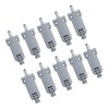 10Pcs Cabinet Door Buffer Heavy‑Duty Adjustable Damping Bumper Reinforced Silencer