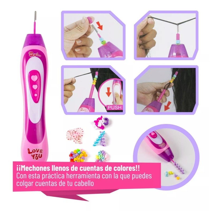 Valo Concept Kit De Decoración De Cabello Para Niñas 3