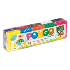 Giotto Pongo 500G 10 Colours Ace