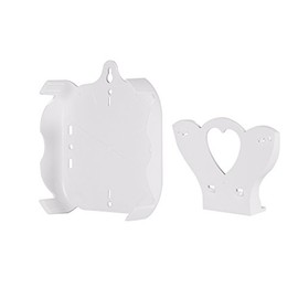 Wall Mount Bracket Ceiling Holder for eero Home WiFi and for eero Pro WiFi White（1 Pack） QIUNI