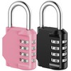 Puroma Combination Lock 2 Pack 4 Digit Waterproof Locker Locks