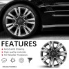 DREAMIZER R15 Car Wheel Cover Hubcaps Clip Vehicle Tire Caps