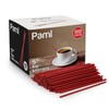 PAMI Disposable 5in Plastic Sip Stirrers/Straws, Value Pack of 1000